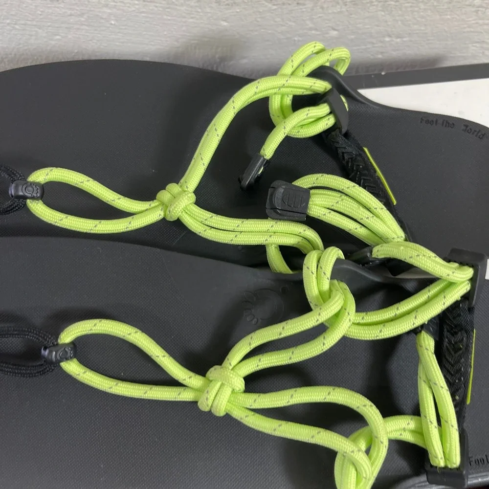 Xero‎ Shoes Genesis Barefoot Sandals Neon Green Lightweight Slip On Men's 14 US